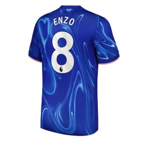 Chelsea Enzo Fernandez #8 Domácí Dres 2024-25 Krátký Rukáv